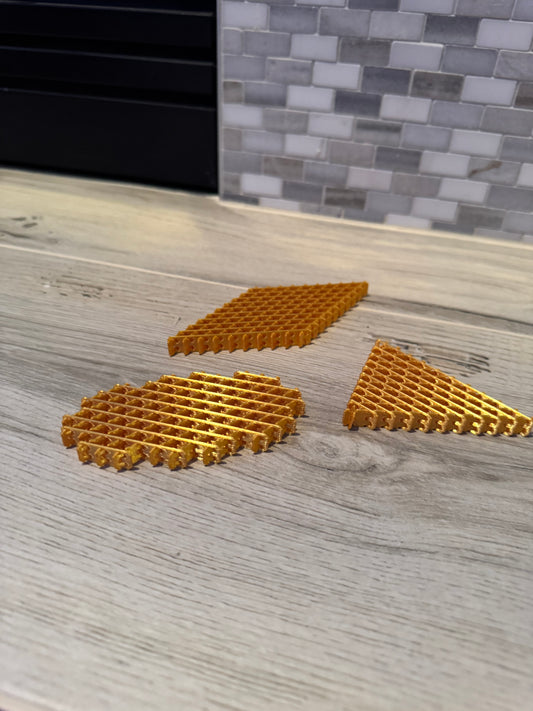 3-D collapsible honeycomb ￼